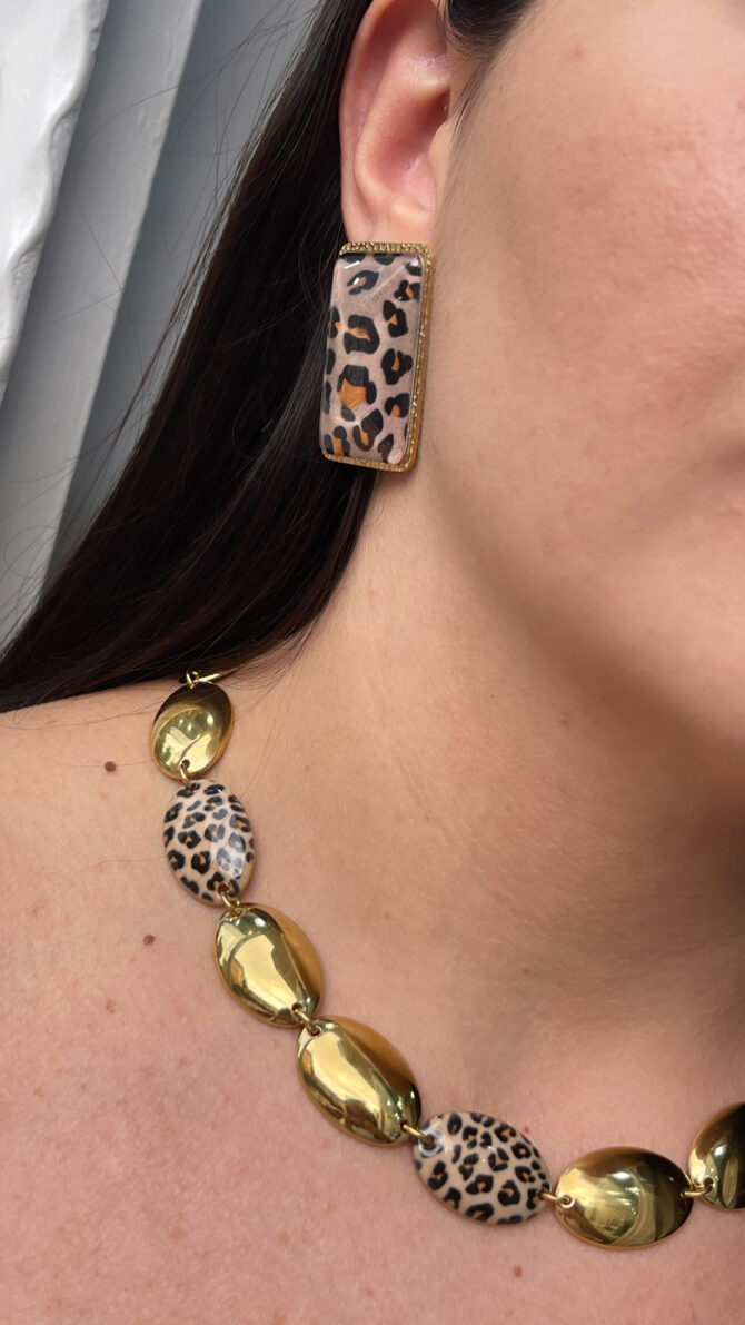 Orecchini luxury animalier
