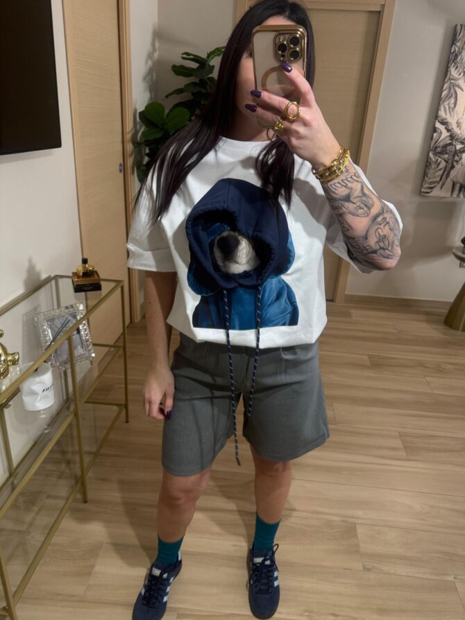 Maglia cappuccio