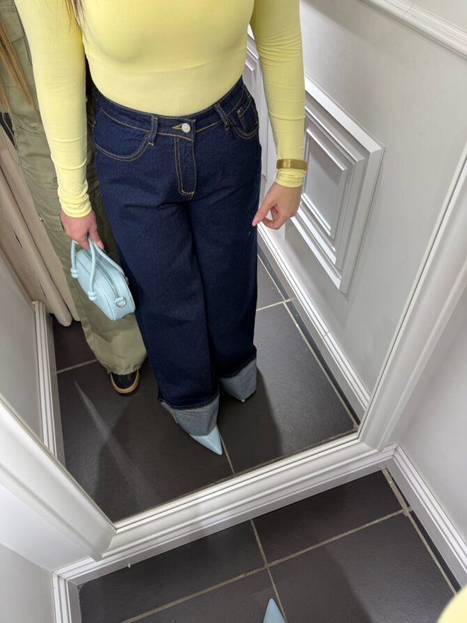 Coordinato denim pantalone