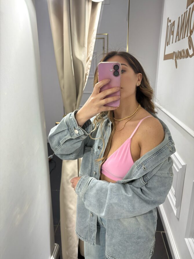 Giacca Denim chiaro